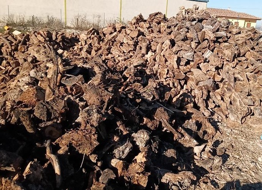 500 kg Leña de olivo